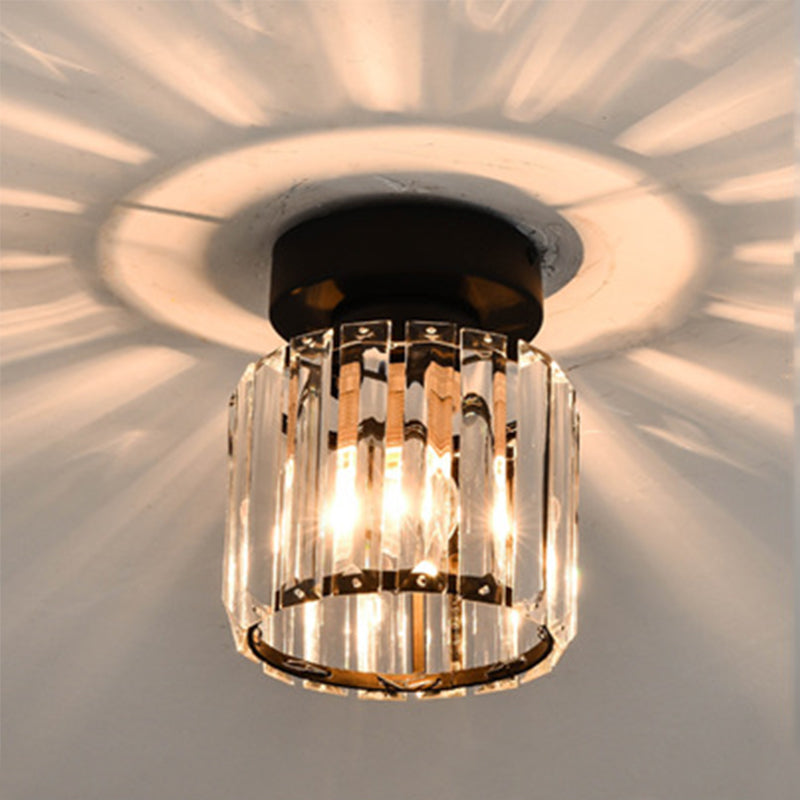 Moderne stijl geometrische halfverzonken verlichtingsarmaturen Kristal 1 lichtverlichtingsarmatuur