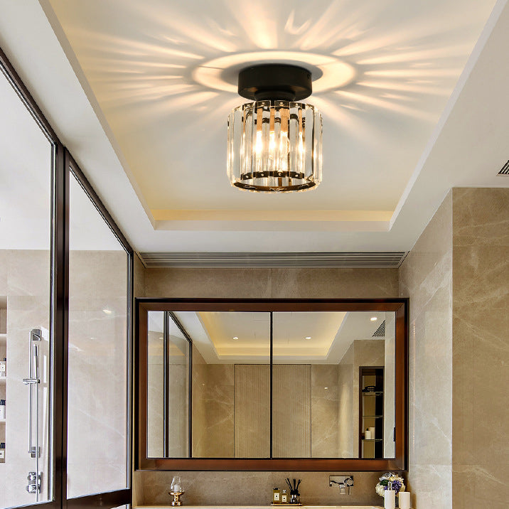 Moderne stijl geometrische halfverzonken verlichtingsarmaturen Kristal 1 lichtverlichtingsarmatuur