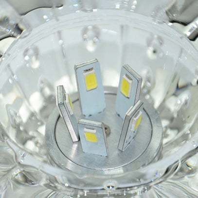 Luminaire de plafond géométrique à montage encastré contemporain avec trou de 2 à 3,5 po de diamètre