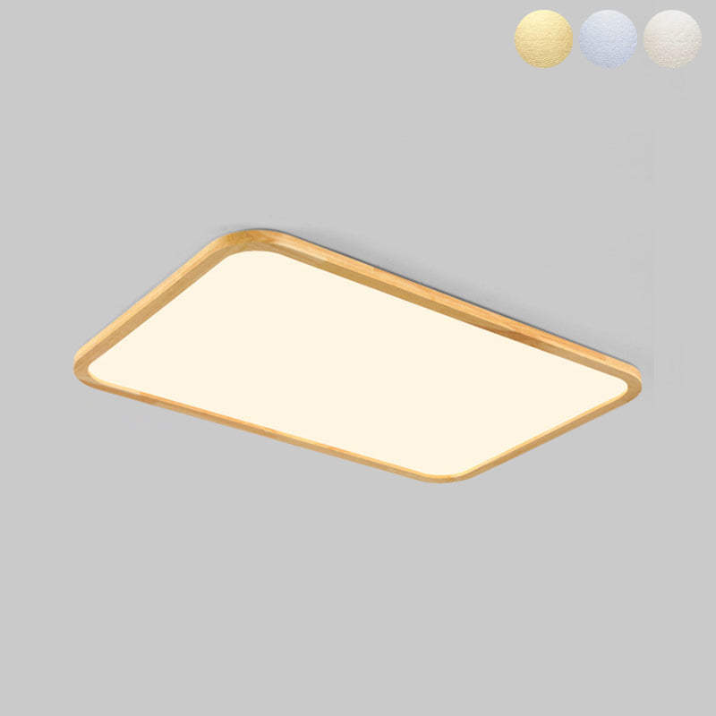 Modern Geometric Shape Ceiling Lamp Acrylic 1 Light Flush Mount for Living Room Bedroom