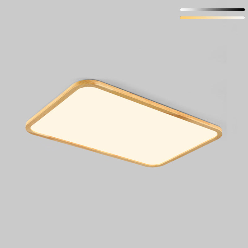 Modern Geometric Shape Ceiling Lamp Acrylic 1 Light Flush Mount for Living Room Bedroom