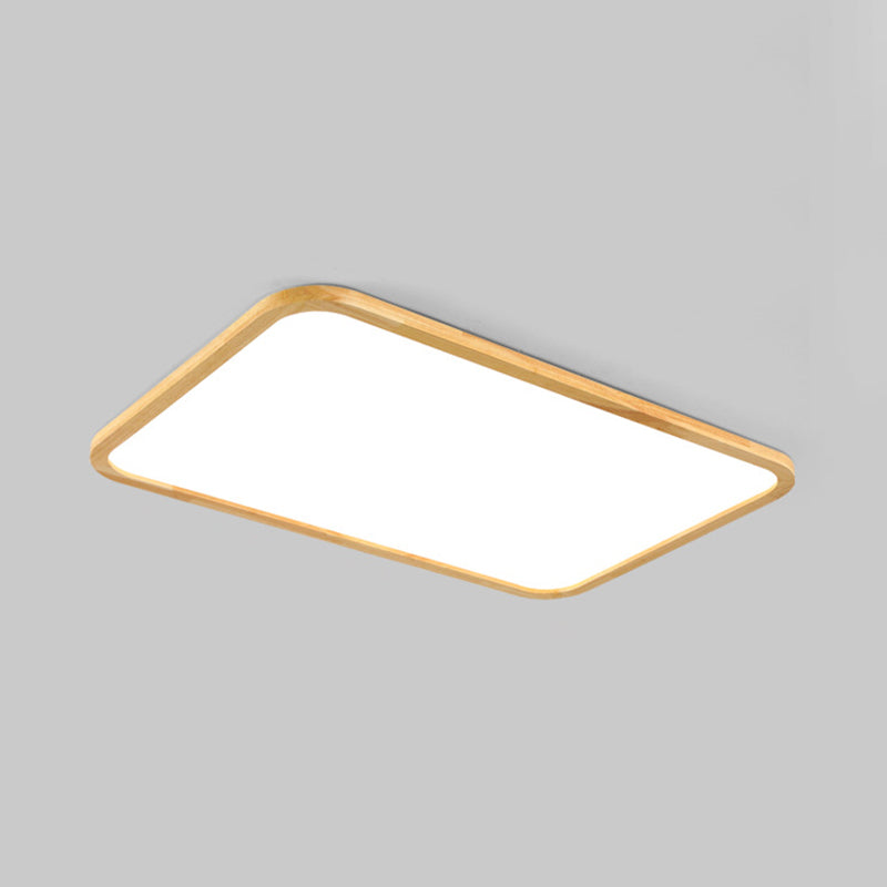 Modern Geometric Shape Ceiling Lamp Acrylic 1 Light Flush Mount for Living Room Bedroom