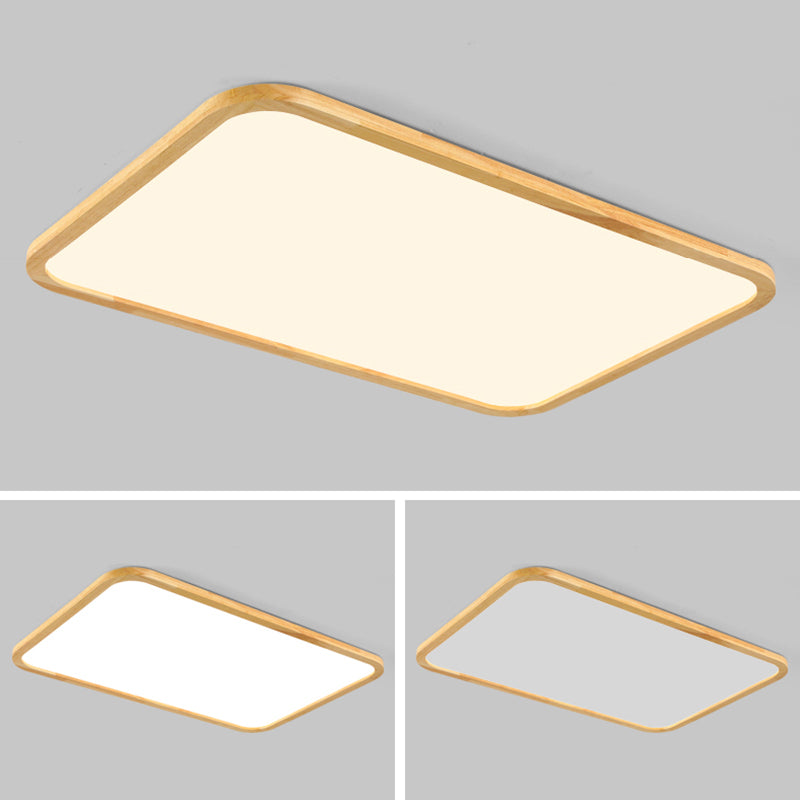 Modern Geometric Shape Ceiling Lamp Acrylic 1 Light Flush Mount for Living Room Bedroom