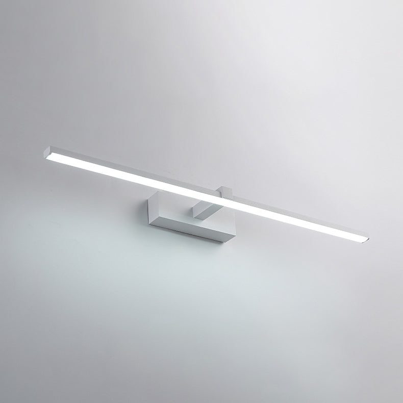 Pronzo muro di tonalità lineare in metallo in moderna illuminazione a parete a specchio acrilico in stile conciso