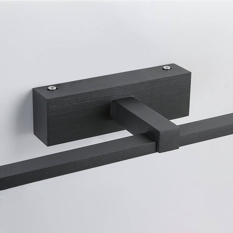 Pronzo muro di tonalità lineare in metallo in moderna illuminazione a parete a specchio acrilico in stile conciso