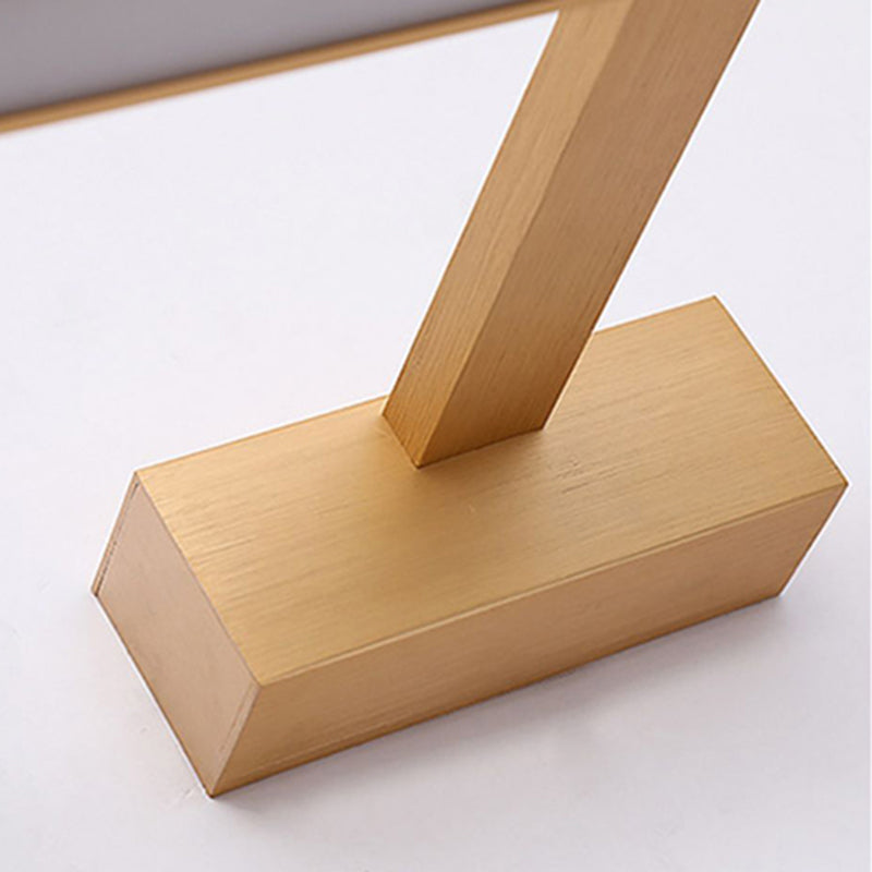 Illuminazione a parete lineare illuminazione moderna in metallo 1 luce sconde con ombra acrilica