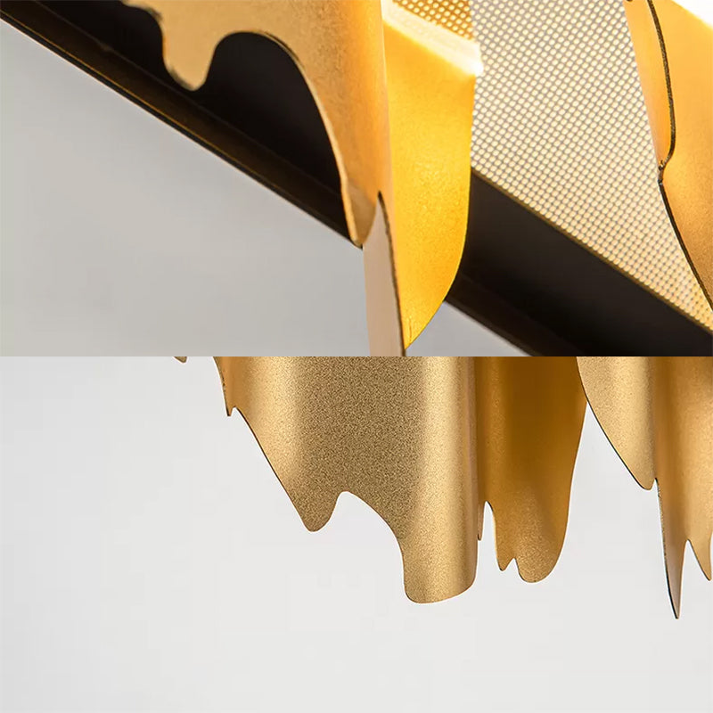 Moderne creatieve 1-licht hanglamp aluminium cirkelvormige hangende lamp voor eetkamer