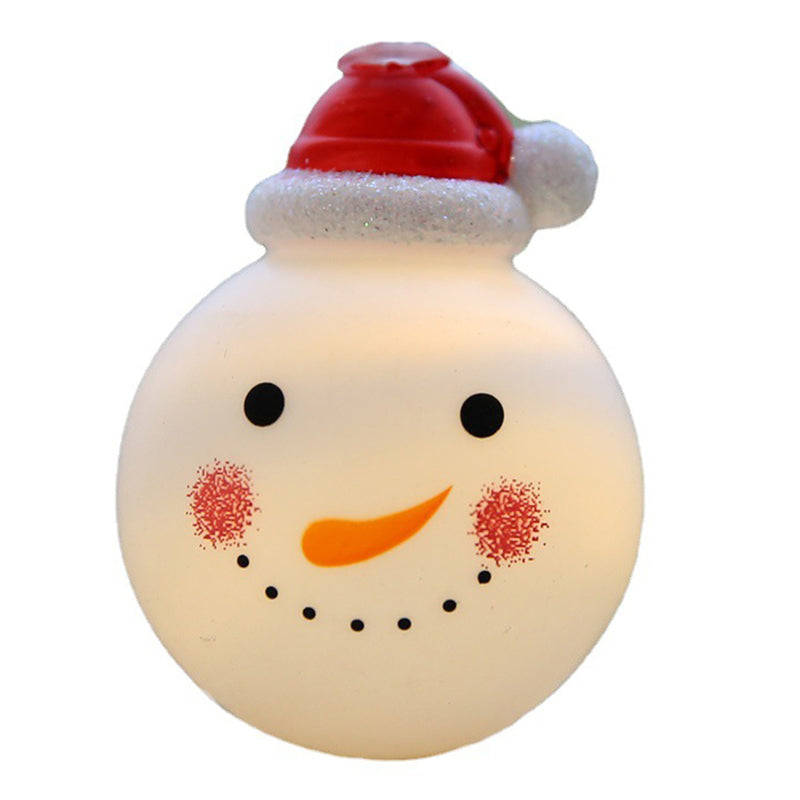 Modern Romantic LED Christmas Lamp Plastic Decorative Lights for Exterior Spaces