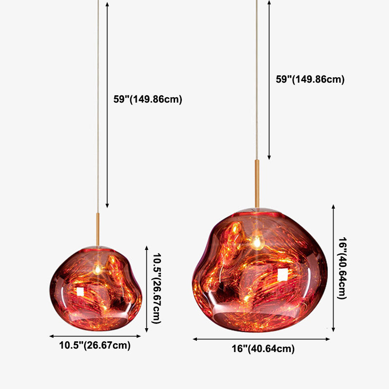 Post pendentif allongé PVC MODER