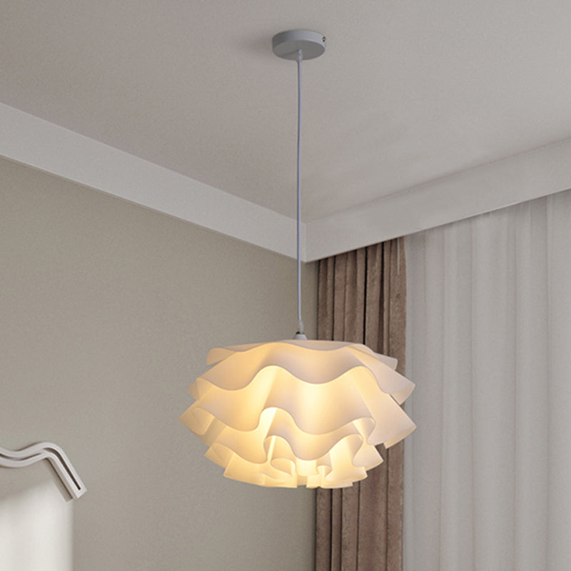 1 Leichter Acryl -Schattenhänge -Leuchte -Leuchte moderne einfache Wohnzimmer -Anhänger Licht