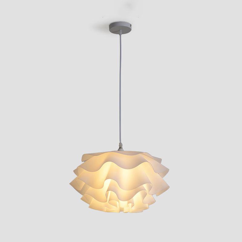 1 Leichter Acryl -Schattenhänge -Leuchte -Leuchte moderne einfache Wohnzimmer -Anhänger Licht