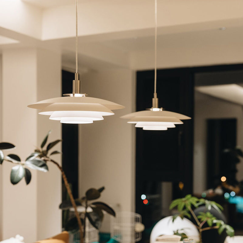 Lagen ontwerpen Hangende lichtarmatuur woonkamer slaapkamer modern eenvoudig hanglampje