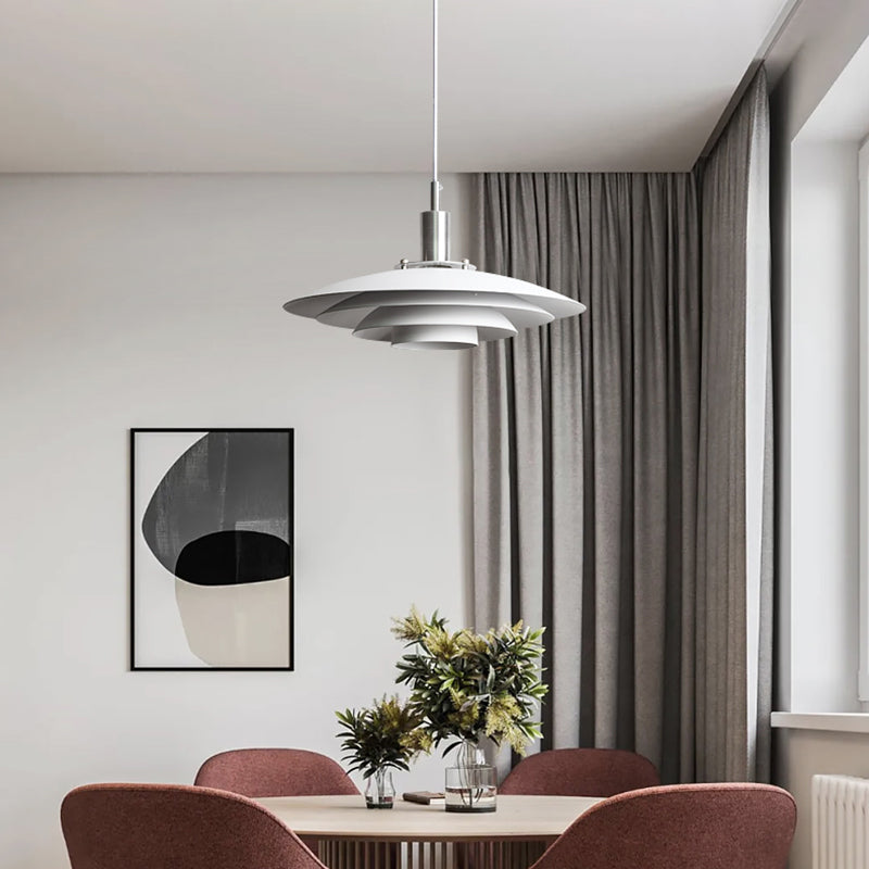 Lagen ontwerpen Hangende lichtarmatuur woonkamer slaapkamer modern eenvoudig hanglampje