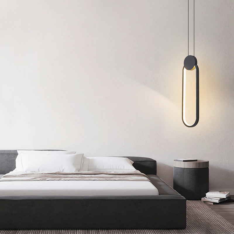 LED PROSIBLE ARRIMME ALIMENTATION DU SOILLE CHAMBRE PENDANT MODERNE SIMPLE