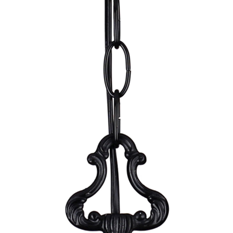 Tiffany Style Pendant Lamp with Glass Shade Dinning Room Suspension Lighting Fixture