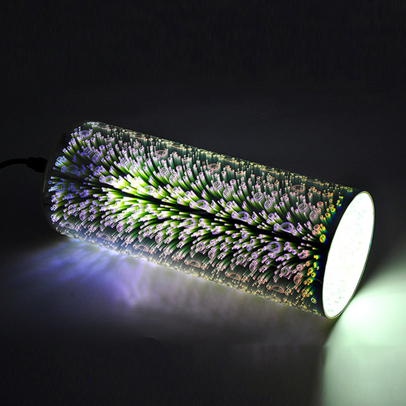 Modernista 1 bulbo de vidrio Kit de luz de vidrio blanco