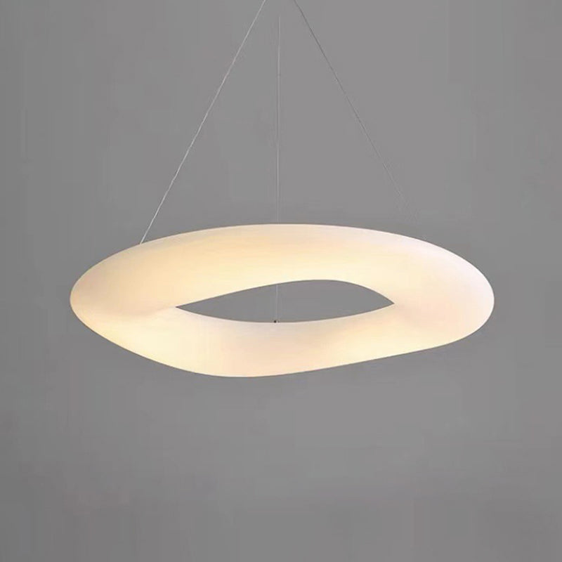 Lámpara colgante de LED de estilo simple moderno dormitorio de la sala de estar colgante