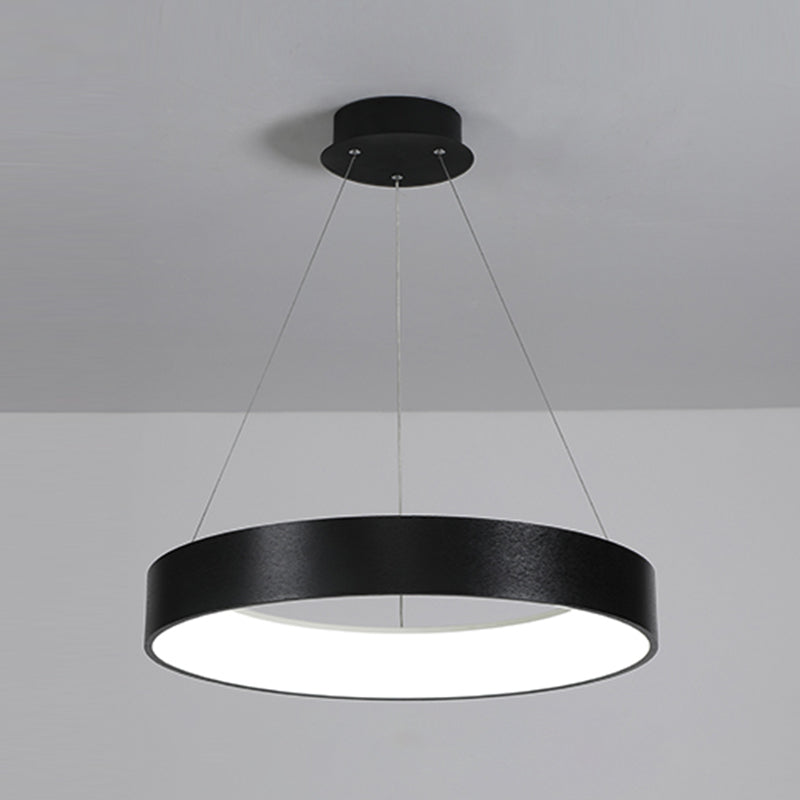 Modern Simple Style LED Pendant Light Living Room Hanging Light Fixture