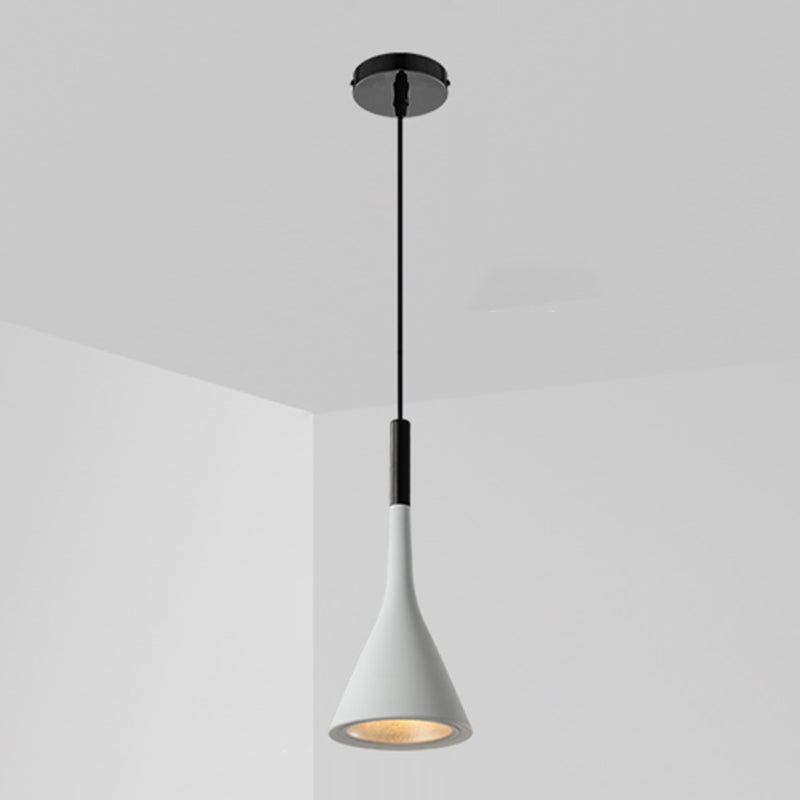 LED Metal Pendant lampe chambre à coucher moderne de style saccagé à style simple moderne