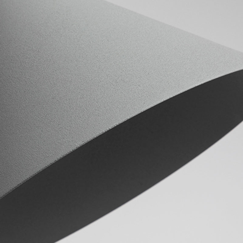 LED CONICA COMENTIVA Luz moderno de estilo simple de estilo colgante de dormitorio