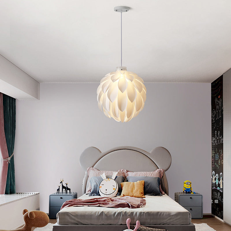 1 Light Pendant Modern Simple Style Ceiling Hanging Light Fixtures for Bedroom