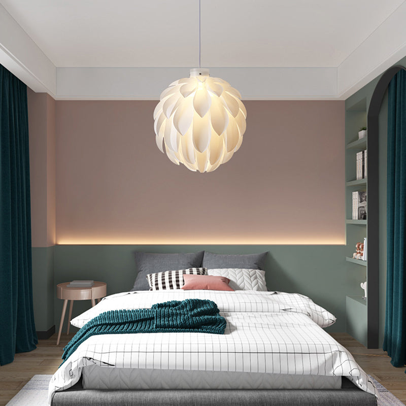 1 Light Pendant Modern Simple Style Ceiling Hanging Light Fixtures for Bedroom