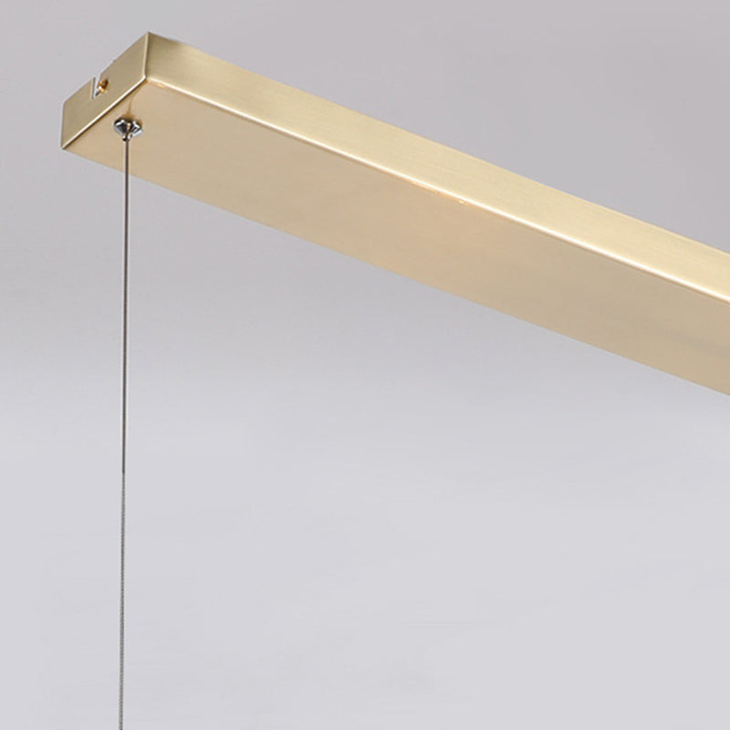 Contemporary Glass Island Light Globe Shade Dining Room Lighting Fixture