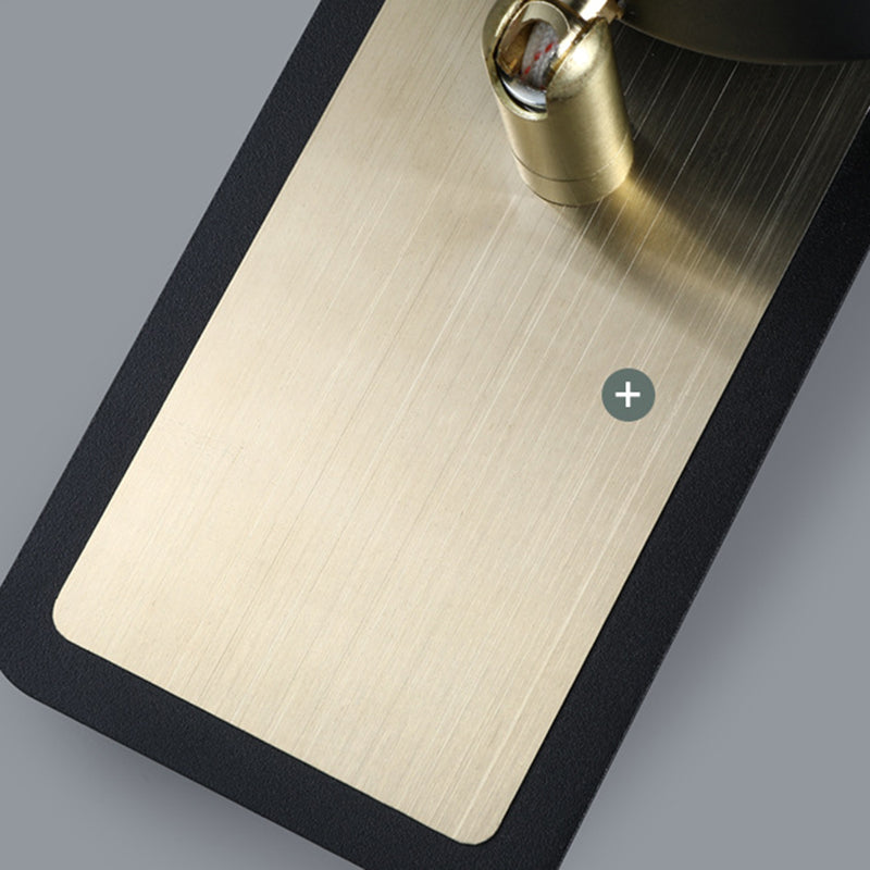 Nordic Style Drum Vanity Lamp Metal Bathroom Rotatable LED Wall Light Fixture