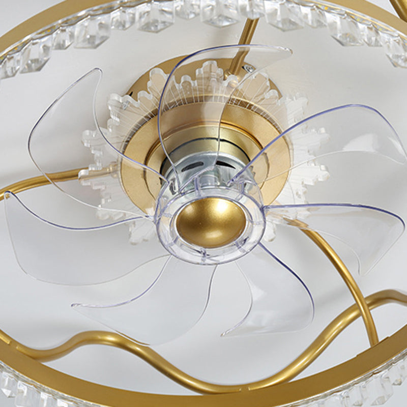 Kronendedecke Leuchte Leuchte stilvolle moderne Acrylschlafzimmer -LED -LED -Halbflush Mount Lampe