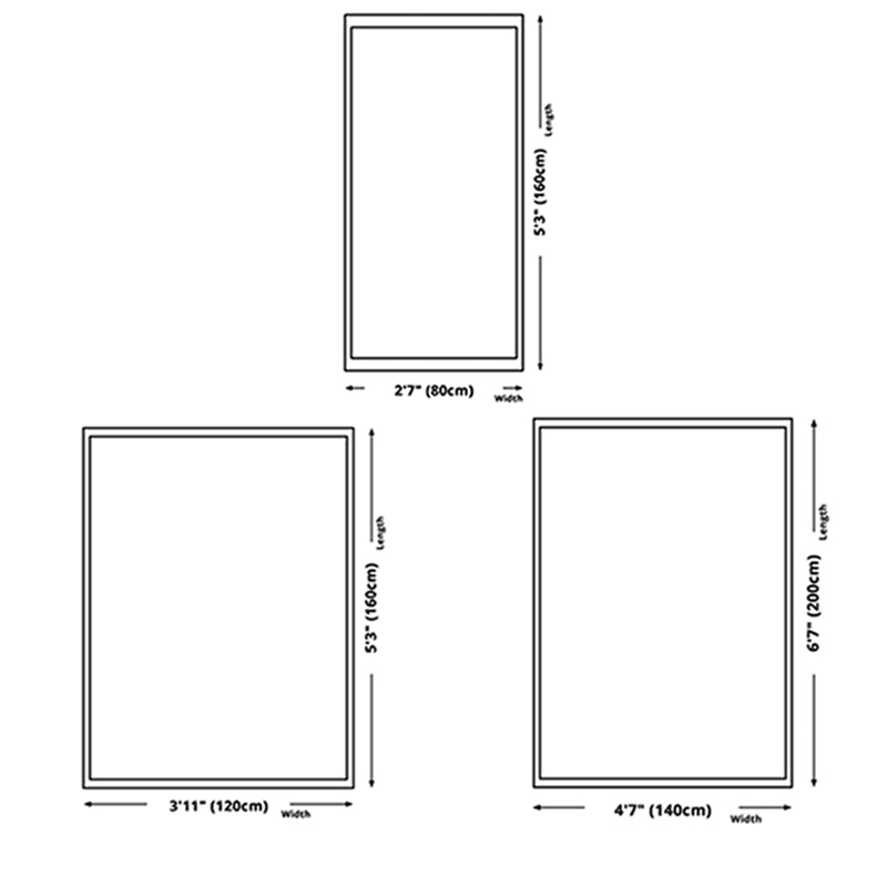 Brown Retro Carpet Polyester Graphic Carpet Stain Resistant Carpet for Home Decor