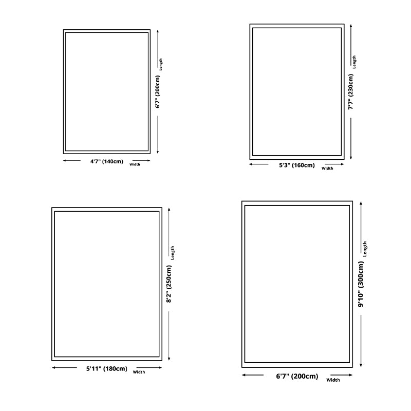 Yellow Modern Rug Polyester Abstract Graphic Rug Non-Slip Backing Rug for Living Room