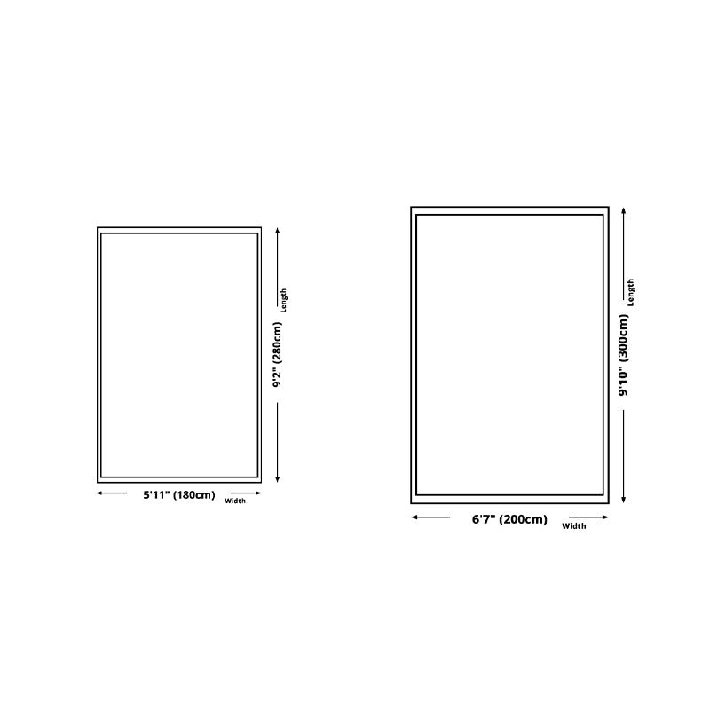 Black Modern Rug Polyester Diamond Rug Non-Slip Backing Rug for Living Room