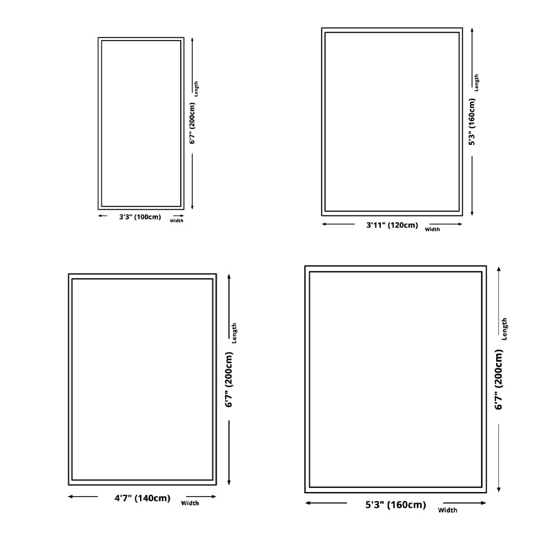 Rose Red Bohemian Rug Polyester Graphic Rug Non-Slip Backing Rug for Living Room