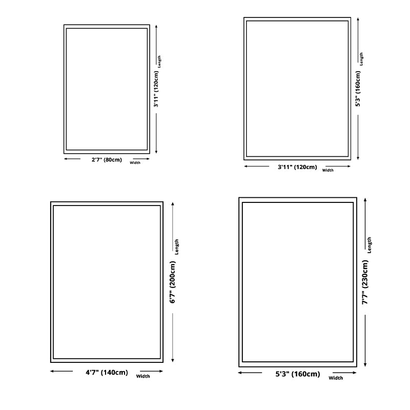 Wine Red Boheemian Rug Polyester Grafisch Tapicaal Non-Slip Backing Rug voor woningdecoratie