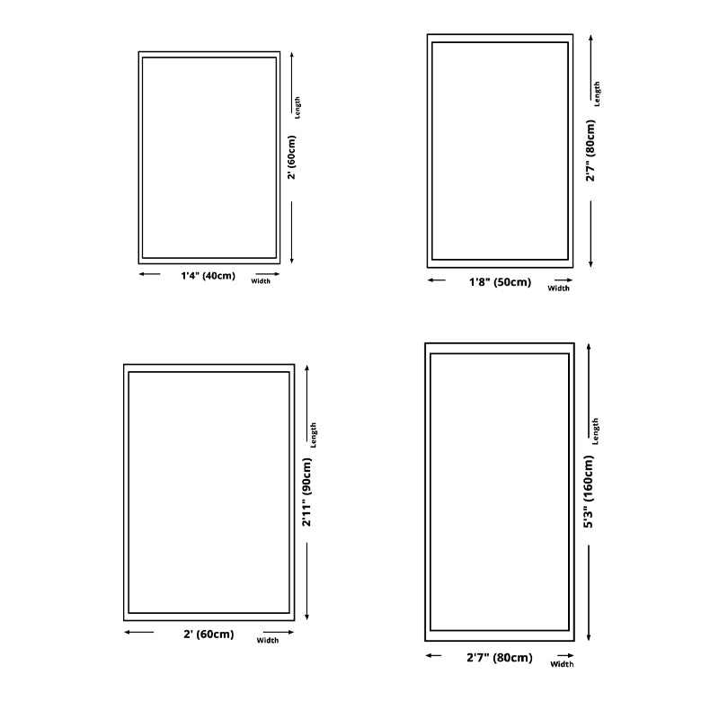 Orange Bohemian Rug Polyester Graphic Rug Non-Slip Backing Rug for Home Decor