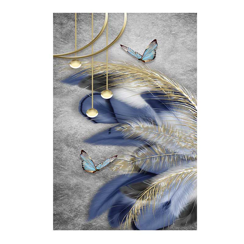 Contemporary Polyester Rug Abstract Pattern Rug Stain Resistant Area Carpet for Living Room