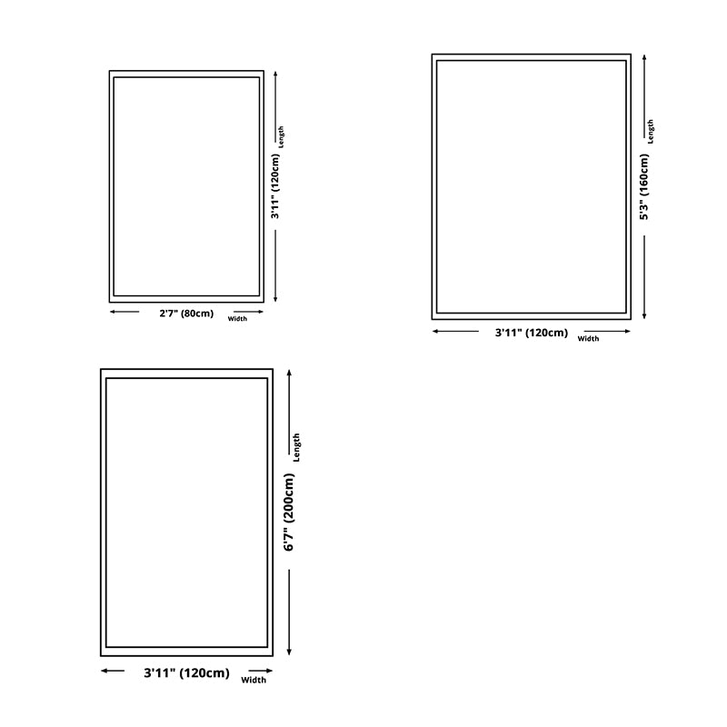 Orange Modern Rug Polyester Girl Rug Non-Slip Backing Rug for Living Room