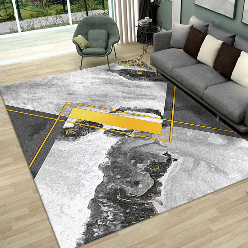 Hellrosa moderner Teppich Color Lump Indoor-Teppich, waschbarer Teppich für die Inneneinrichtung