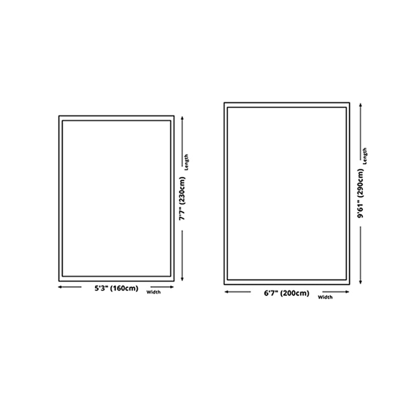 Grey Abstract Pattern Rug Modern Polyester Area Carpet Stain Resistant Area Carpet for Living Room