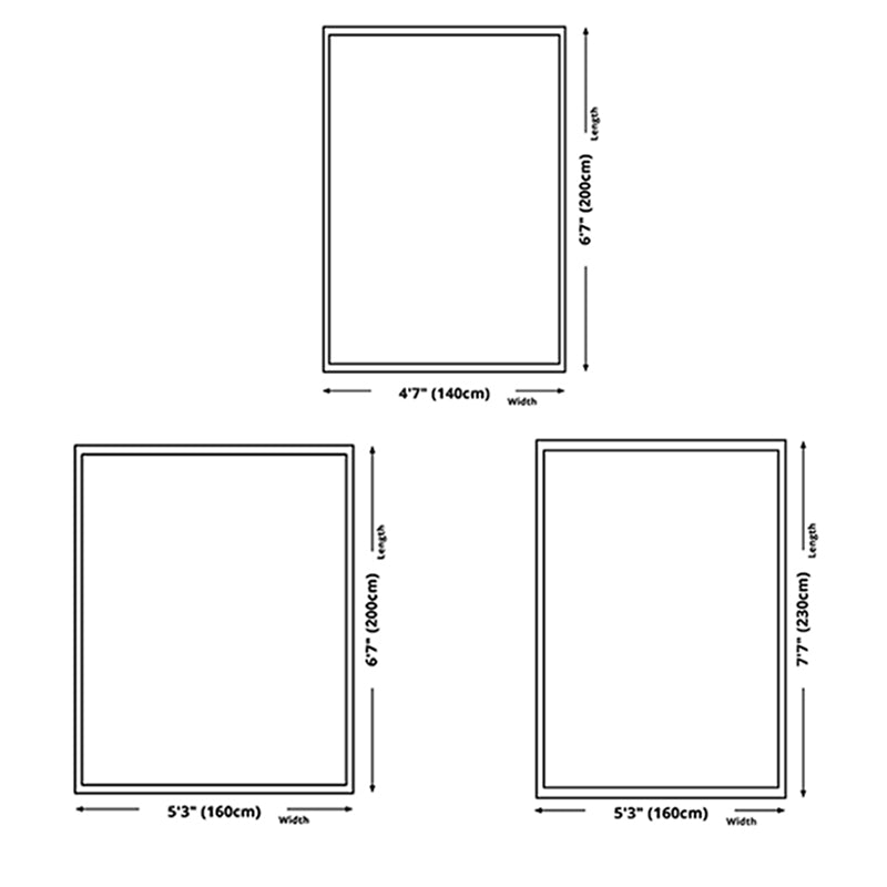 White Modern Carpet Polyester Circle Area Carpet Non-Slip Backing Carpet for Home Decor