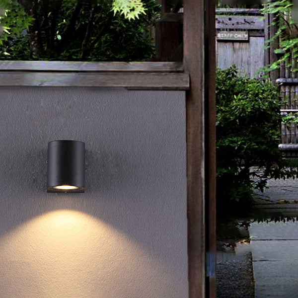 Moderne geometrische schaduw Wand SCONCE METAL 1 LICHT SCONces voor binnenplaats