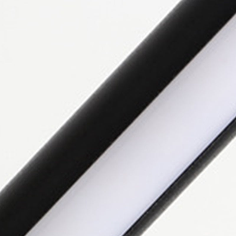 Lampe de table LED simplicité moderne les lampes de table linéaire avec une teinte acrylique