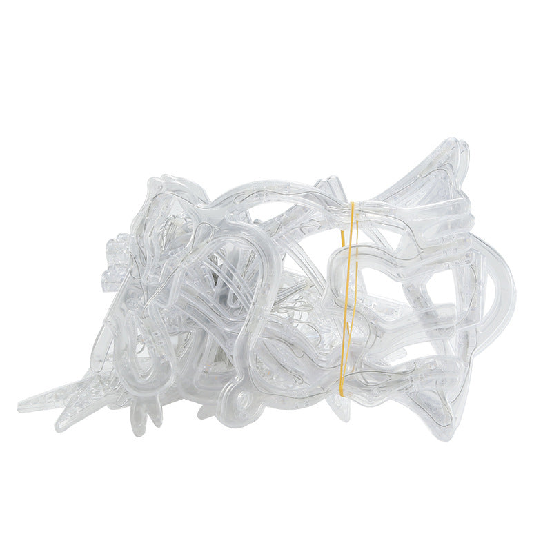 Christmas LED Decorative Lamp in Modern Romantic Style Plastic Indoor String Lights