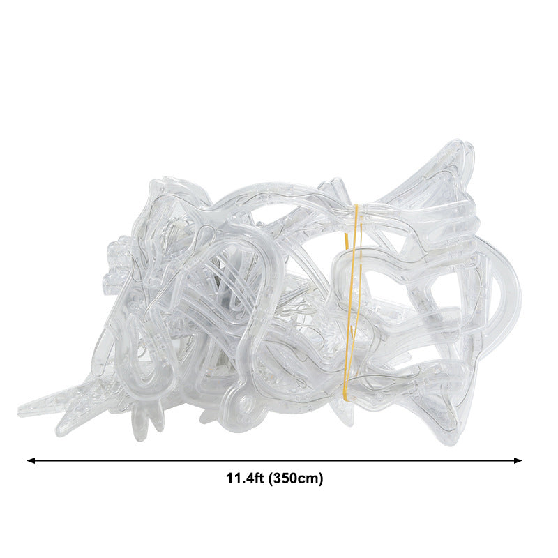 Christmas LED Decorative Lamp in Modern Romantic Style Plastic Indoor String Lights