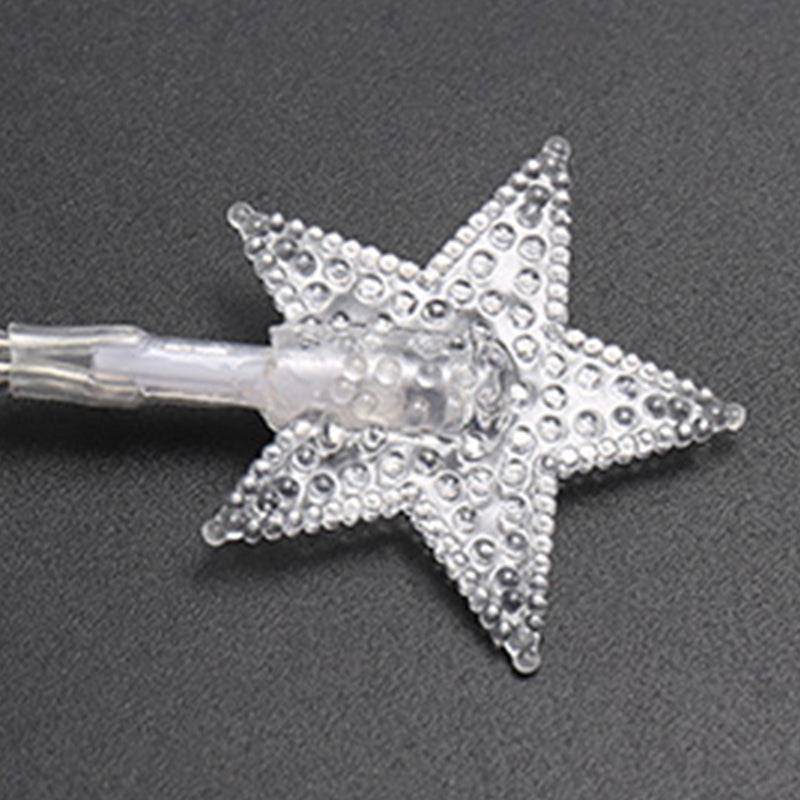 Modern Artistic LED String Lights Plastic Starry Decorative Lamp for Exterior Spaces