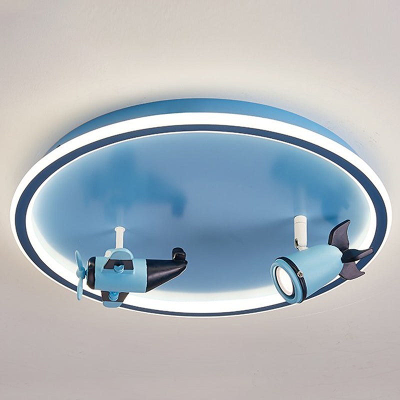 Plafonnier LED créatif d'astronaute, plafonnier de Style moderne pour chambre de garçon
