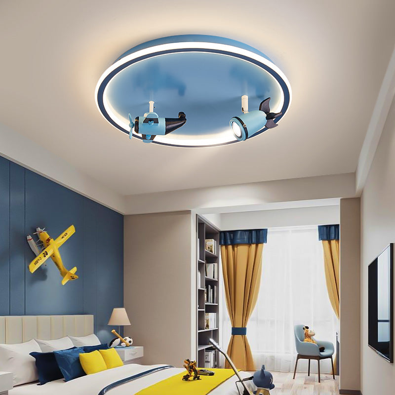 Plafonnier LED créatif d'astronaute, plafonnier de Style moderne pour chambre de garçon
