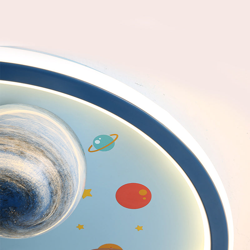 Plafonnier LED créatif d'astronaute, plafonnier de Style moderne pour chambre de garçon
