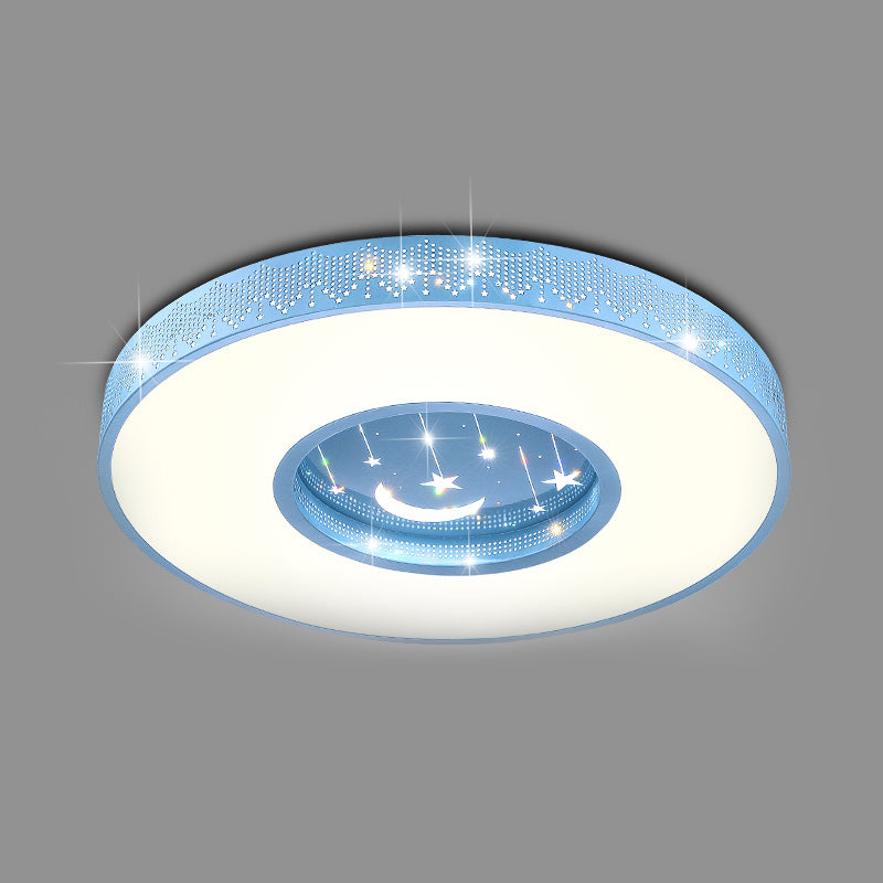 Starry Sky Creative Flush Mount Light Modern Bedroom Ceiling Lamp for Children's Room