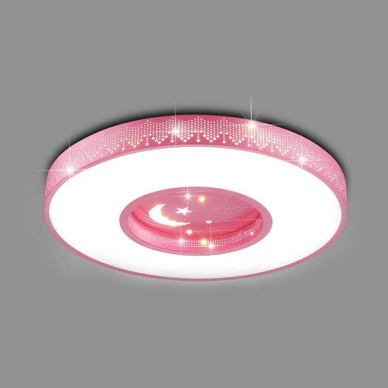 Starry Sky Creative Flush Mount Light Modern Bedroom Ceiling Lamp for Children's Room